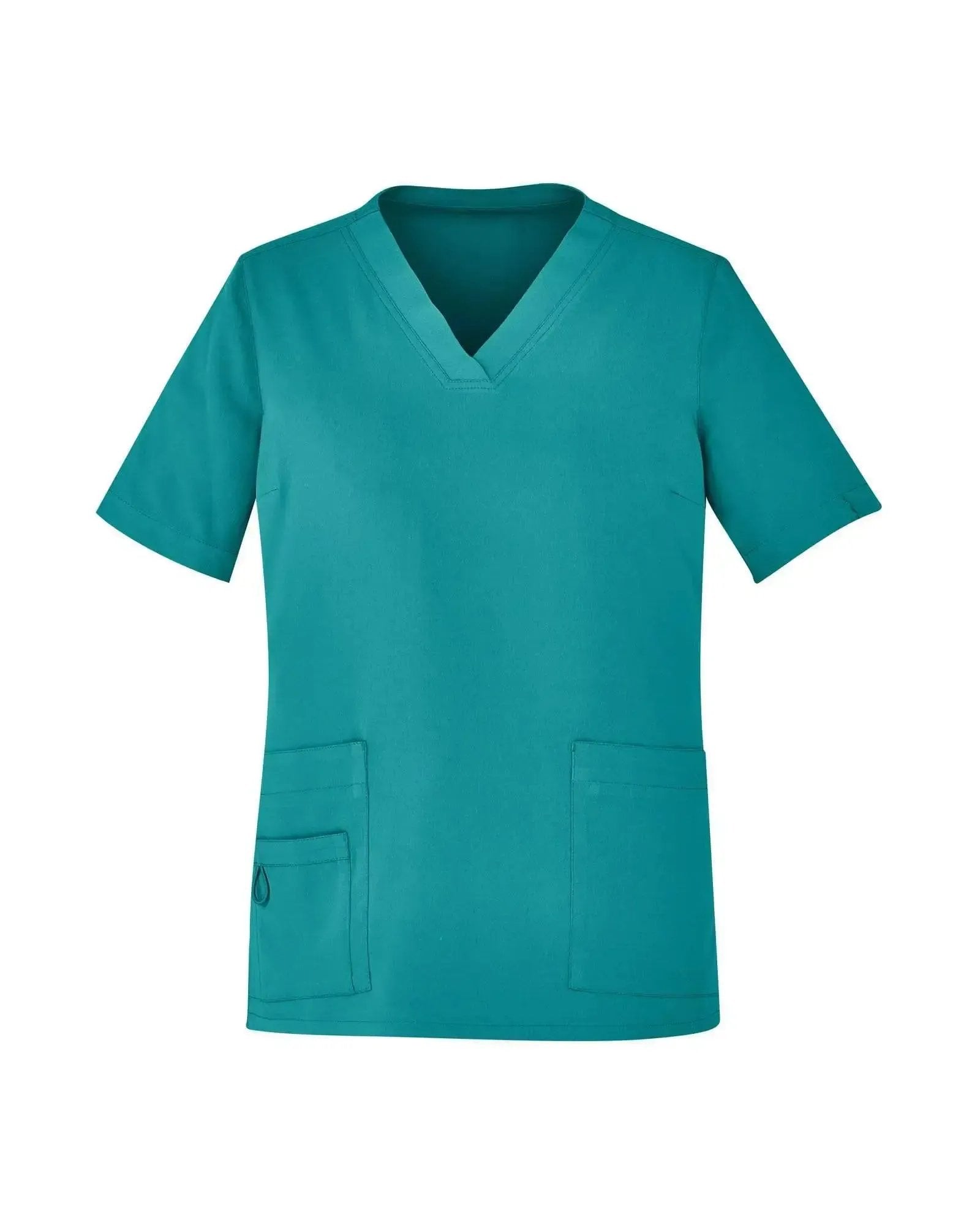 Biz Care Womens Avery Easy Fit V-Neck Medical Scrub Top CST941LS